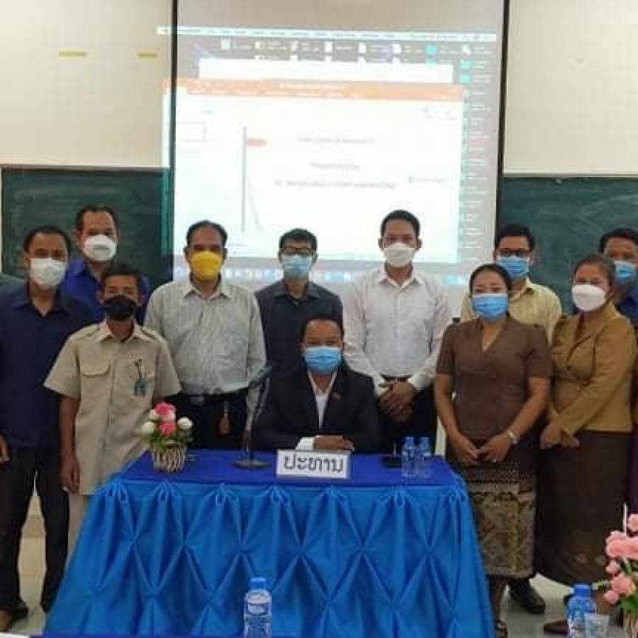 ຄະນະສຶກສາສາດ ຈັດການຝຶກອົບຮົມພາສາອັງກິດໄລຍະສັ້ນໃຫ້ແກ່ພະນັກງານຄູ_ອາຈານ ແລະ ນັກສຶກສາ ມຈ